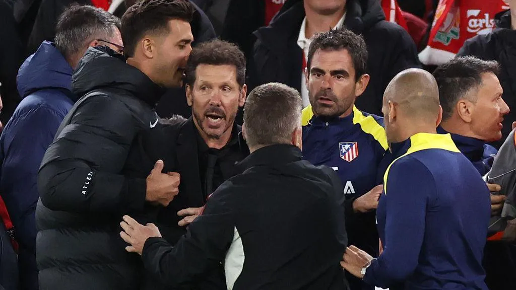 Atletico's Coach Voices Apology After Confrontation with Anfield Spectators