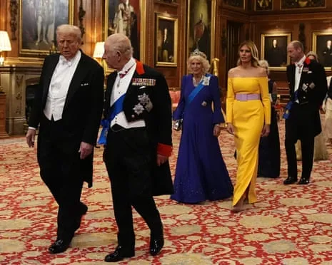 Royals Deploy Red Carpet During Demonstrations; Jimmy Kimmel Taken Off Air Over Charlie Kirk Comments
